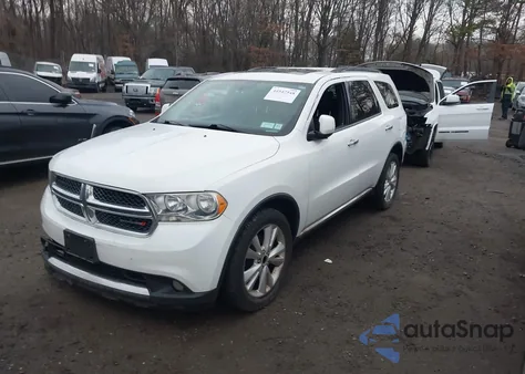 2013 Dodge Durango Crew from USA, damaged, VIN 1C4SDJDT3DC697112